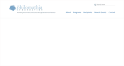 Desktop Screenshot of philomathia.org
